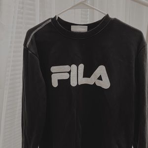 Black Fila Sweatshirt